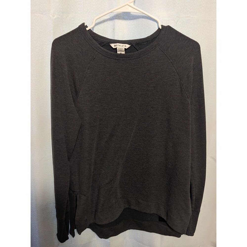 Athleta Mindset Sweatshirt Womens Size Medium Yoga Athleisure Everyday Comfy